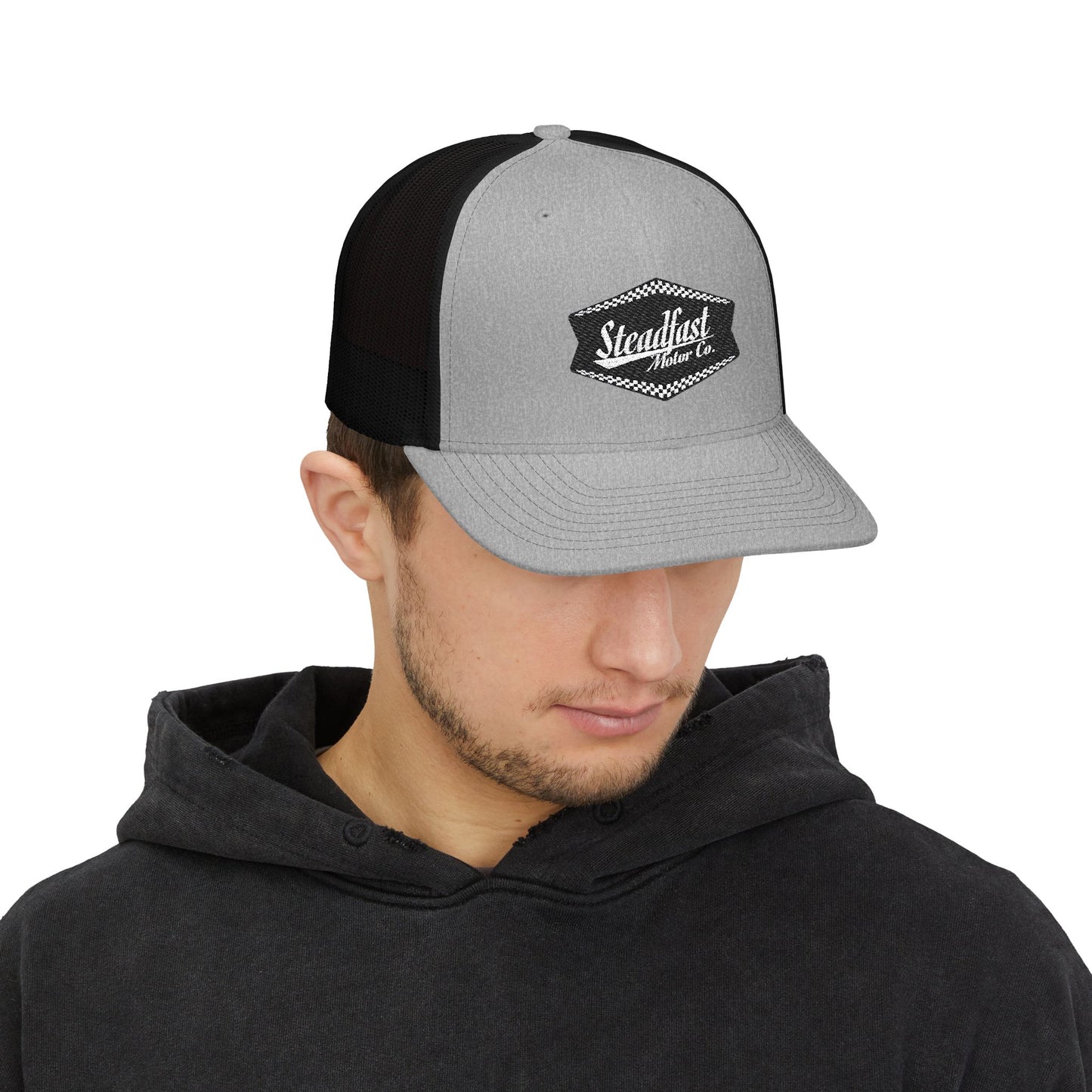 Steadfast Motor Co. Snapback Trucker Cap - Stylish & Comfortable