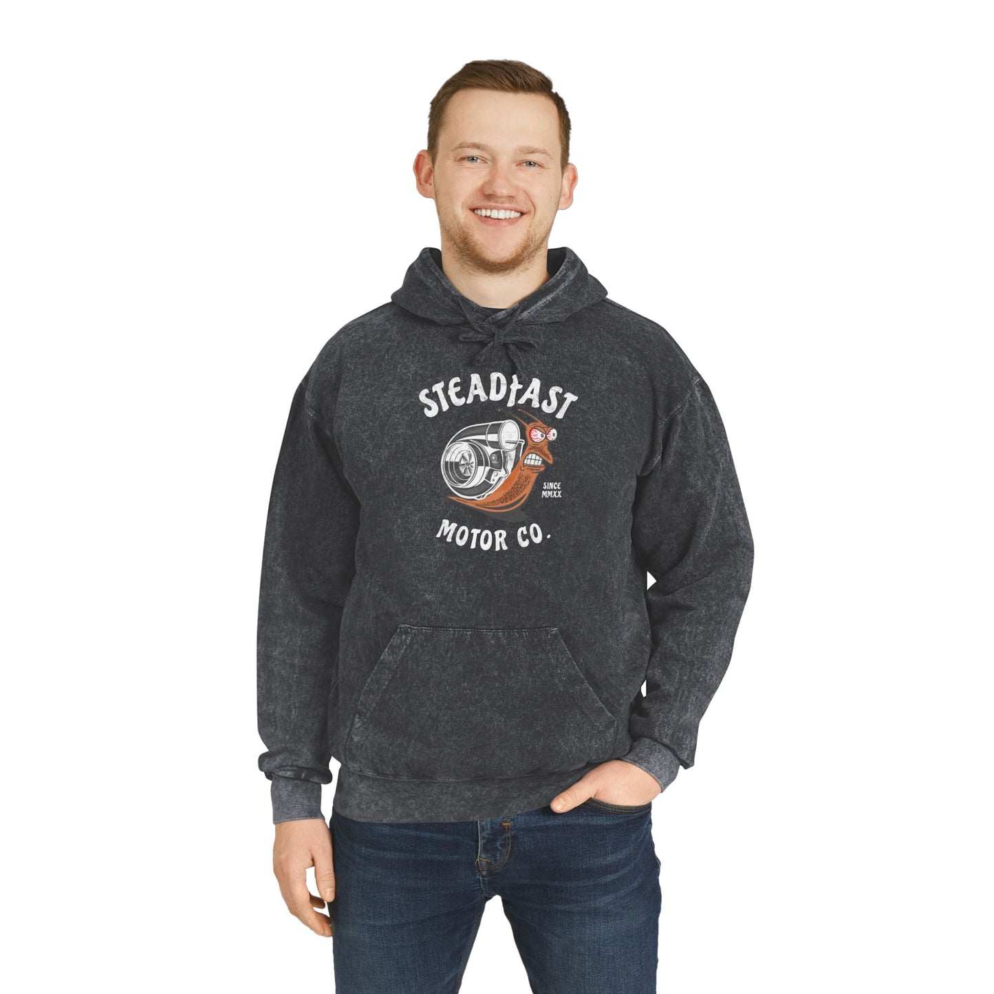 Snail’s Pace Unisex Mineral Wash Hoodie