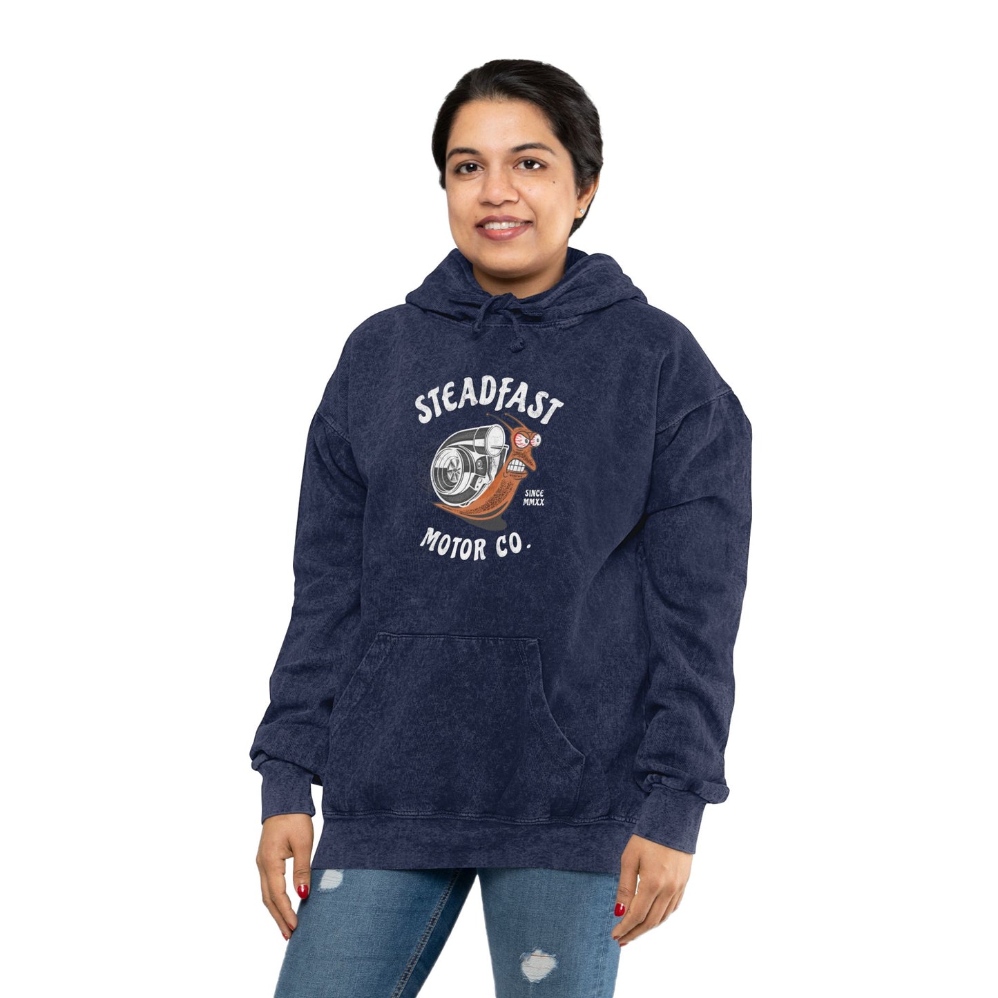 Snail’s Pace Unisex Mineral Wash Hoodie