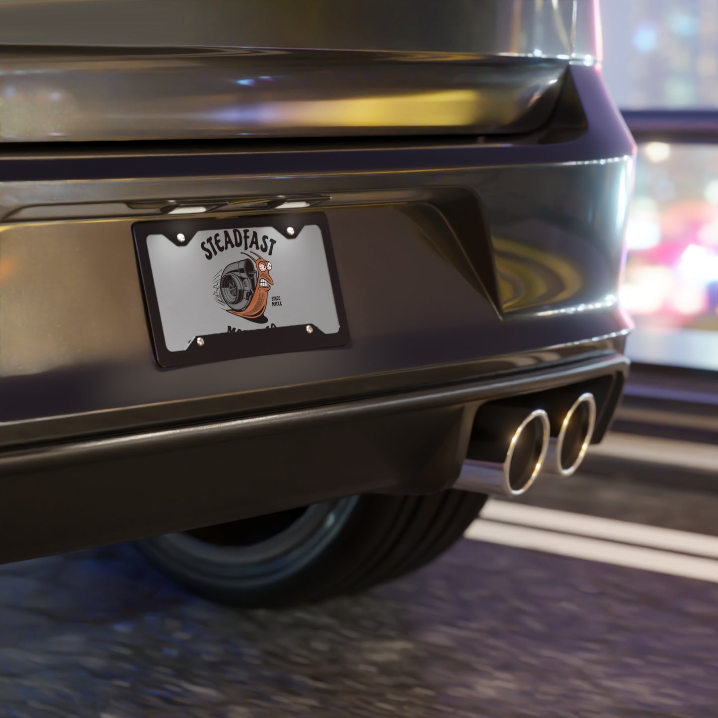 Snails Pace Vanity Plate
