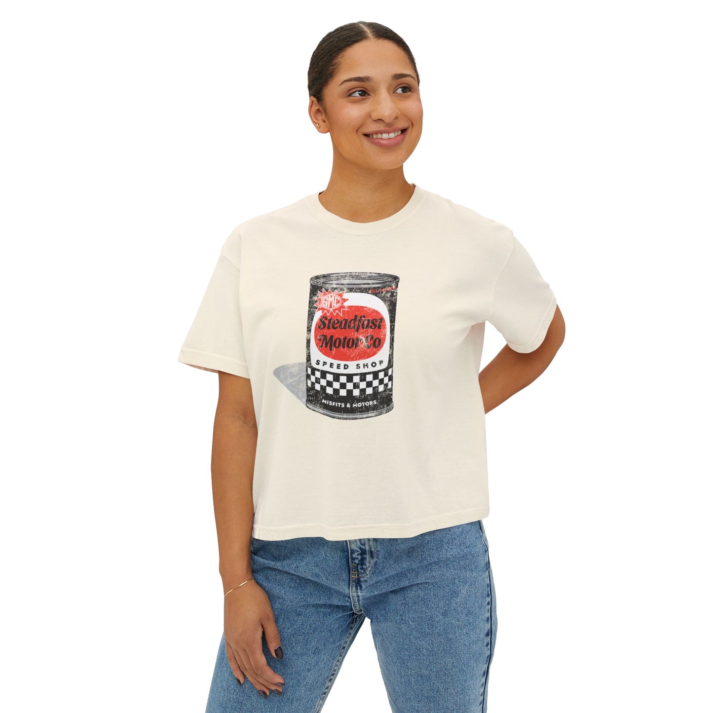 Oil Can - Women's Boxy Tee