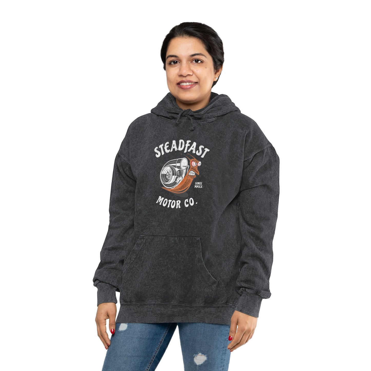 Snail’s Pace Unisex Mineral Wash Hoodie