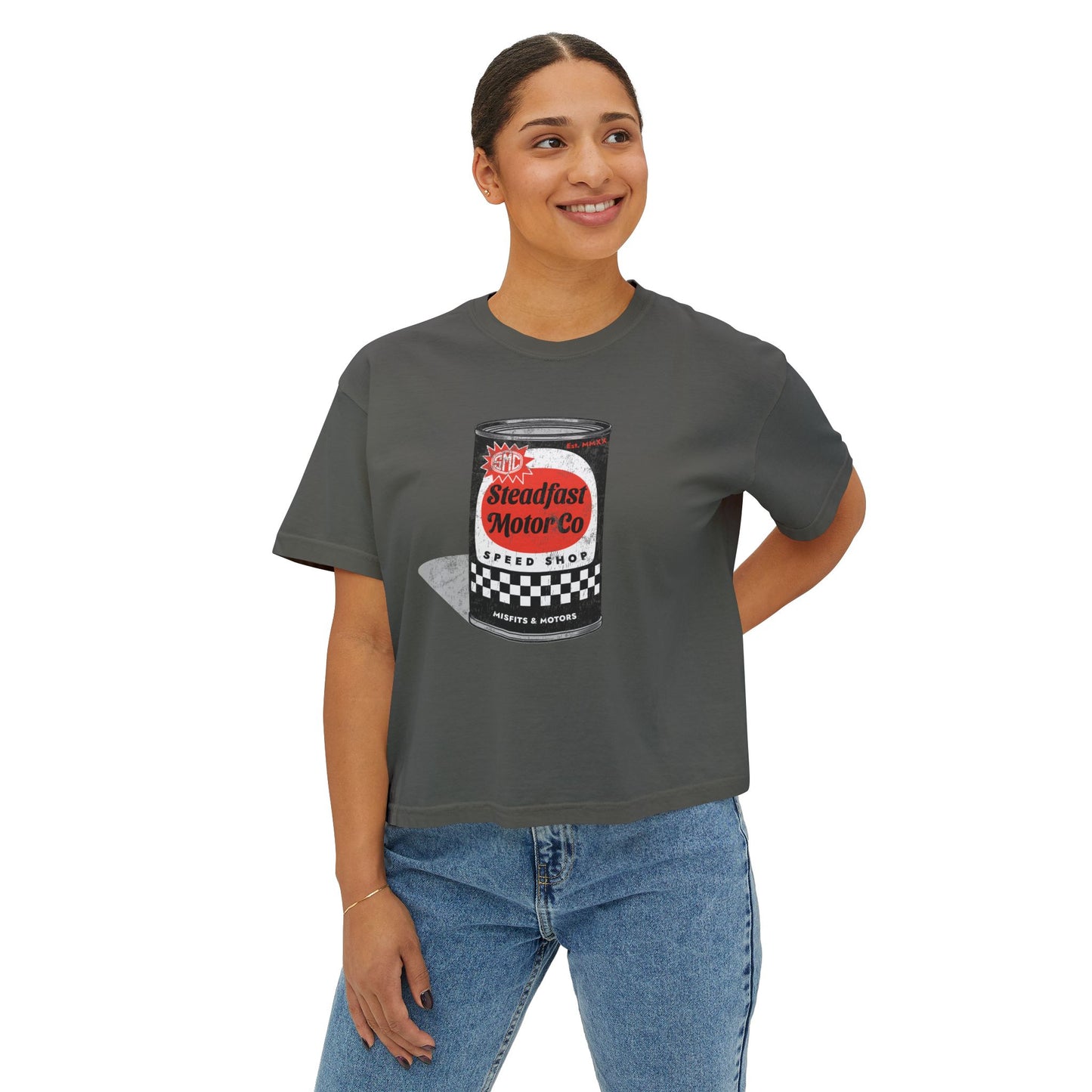 Oil Can - Women's Boxy Tee