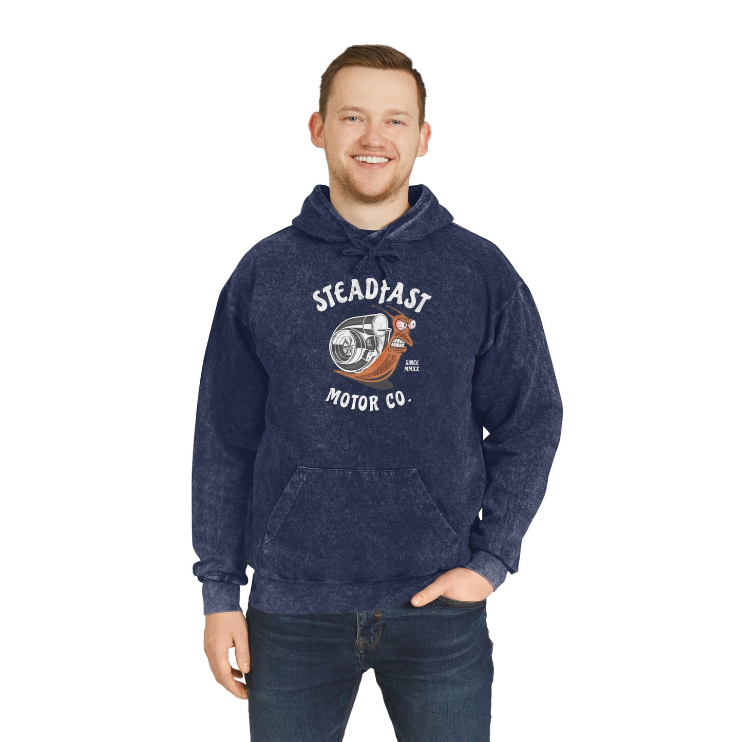 Snail’s Pace Unisex Mineral Wash Hoodie
