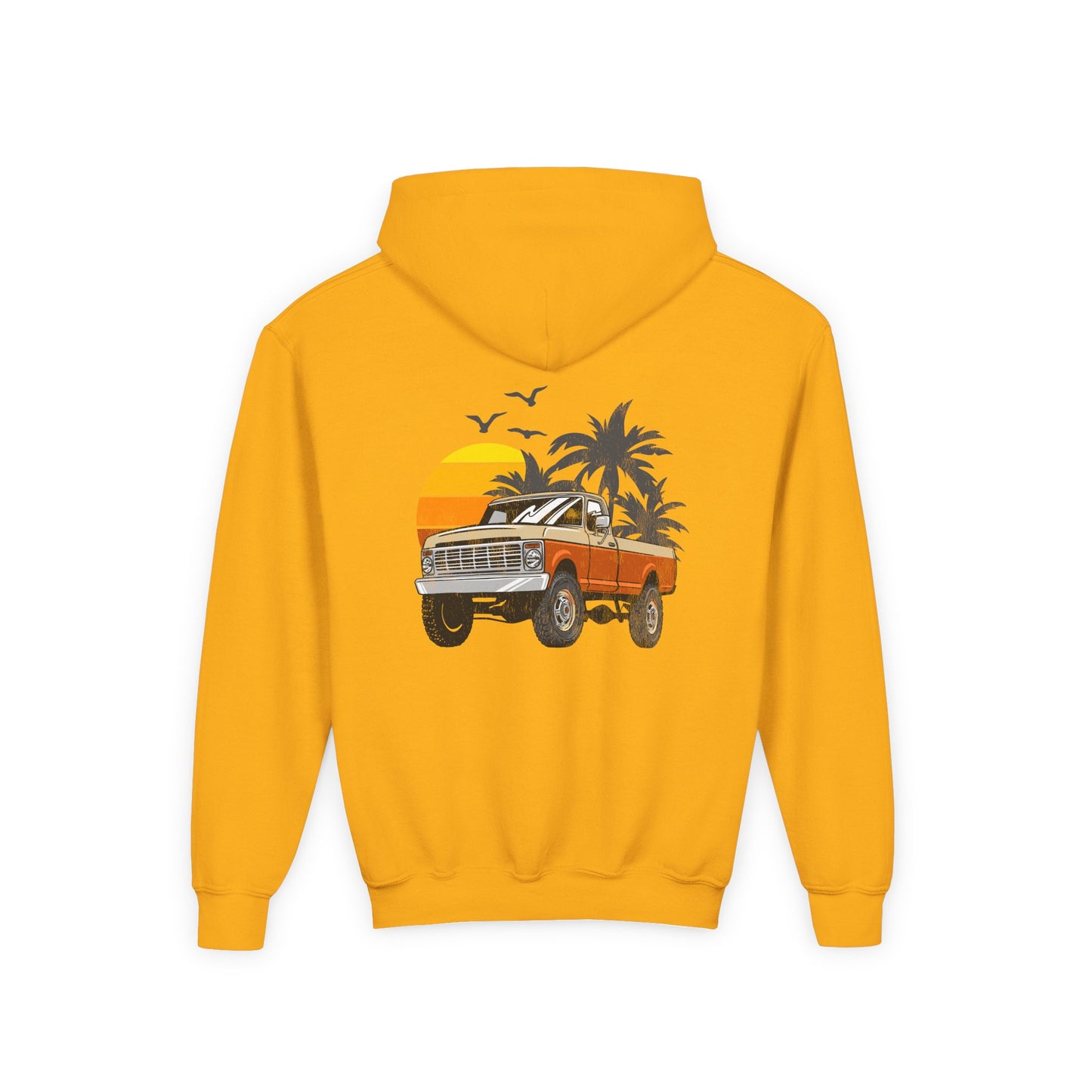 Sunset Truckin - Youth Hoodie