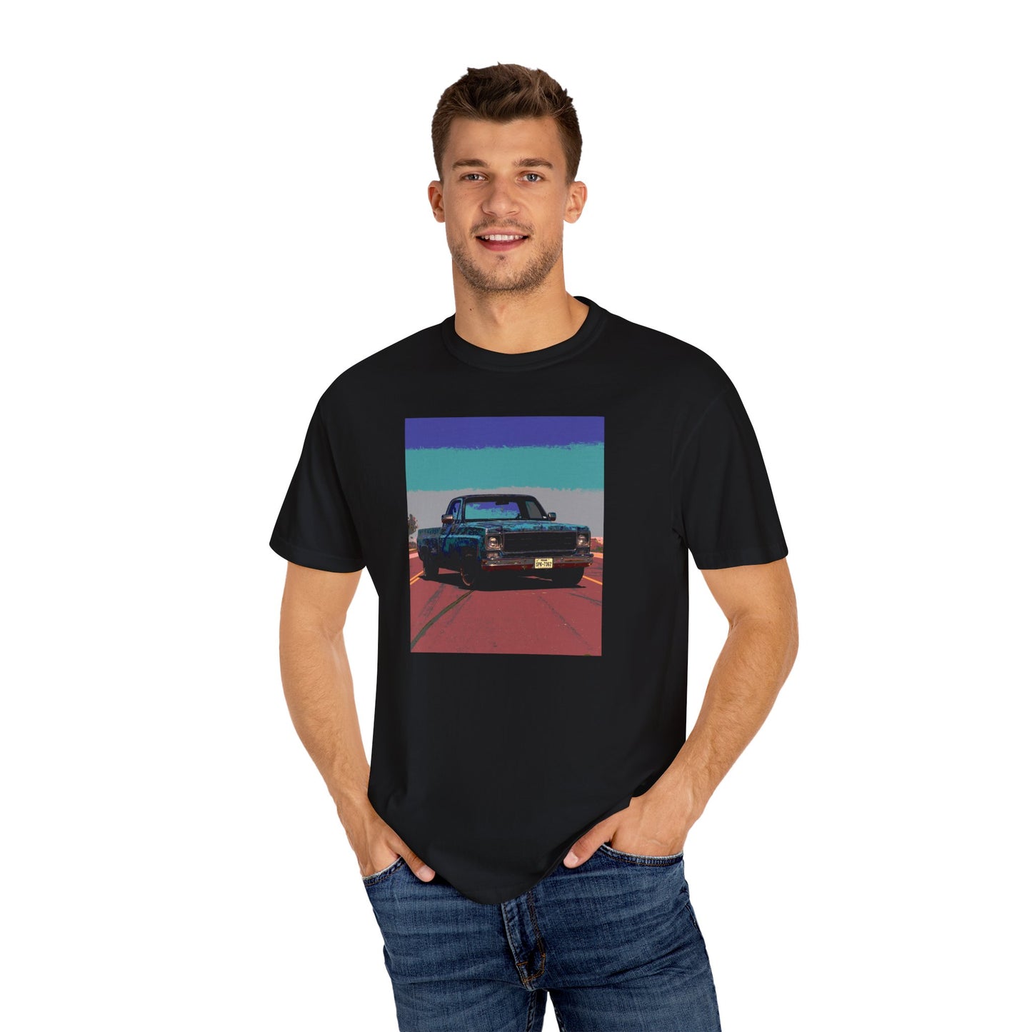 ‘MAX’ the Retro C/10 - Unisex Garment-Dyed T-Shirt
