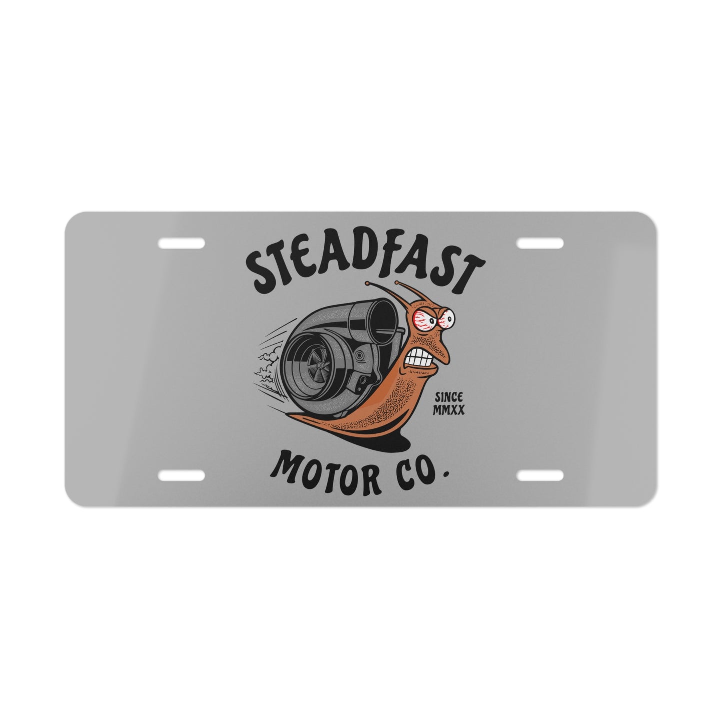 Snails Pace Vanity Plate
