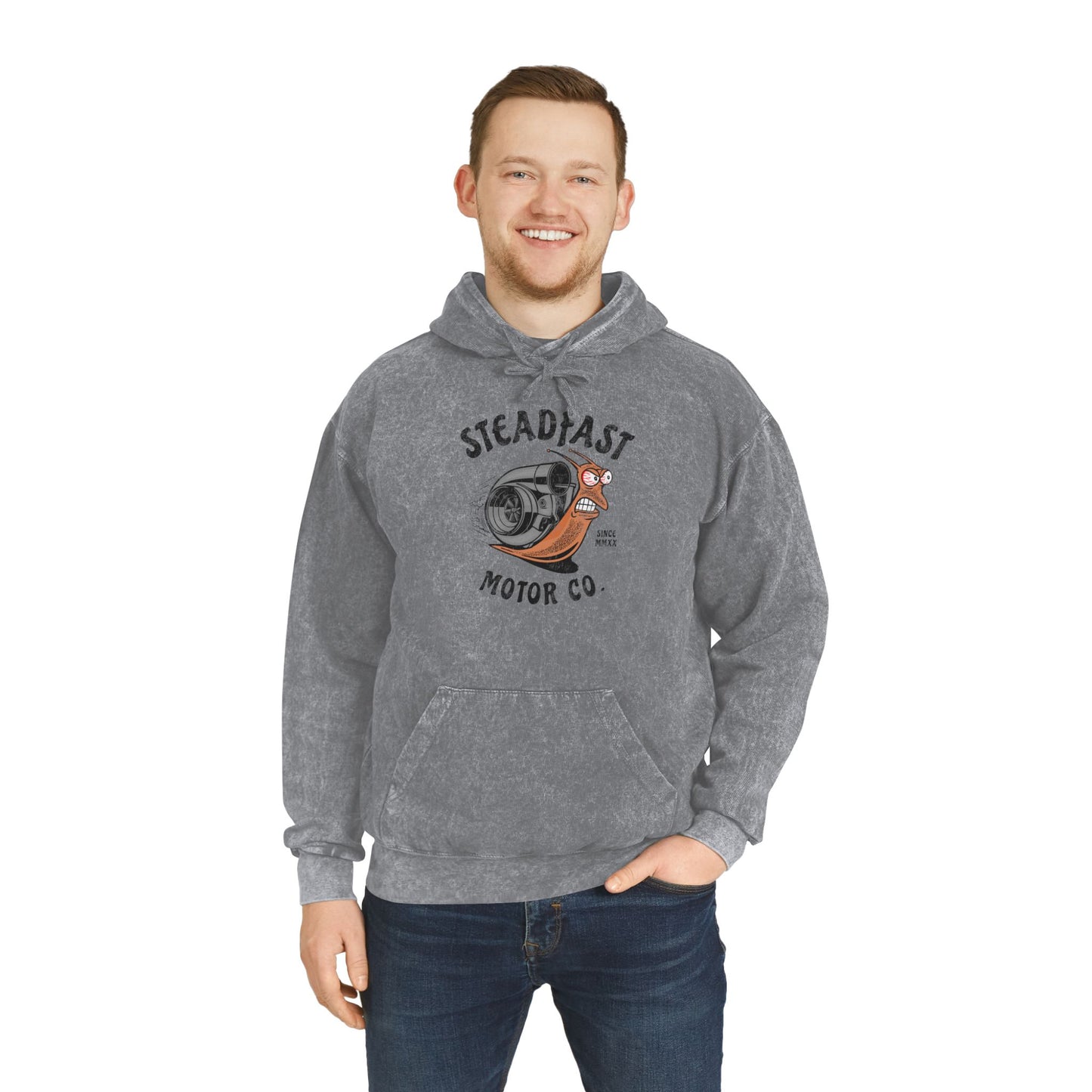 Snail’s Pace Unisex Mineral Wash Hoodie