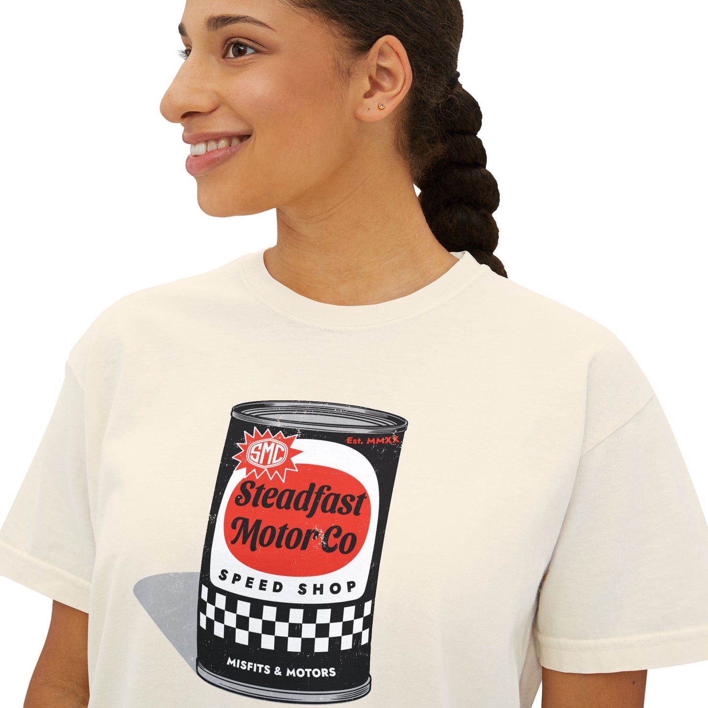 Oil Can - Women's Boxy Tee