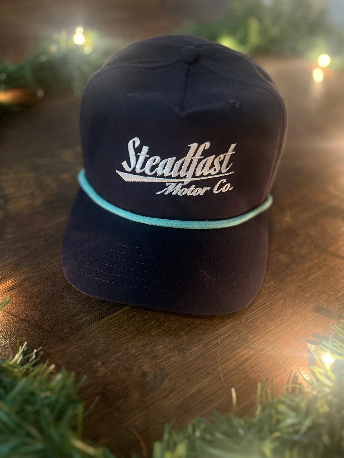 Embroidered Rope Cap