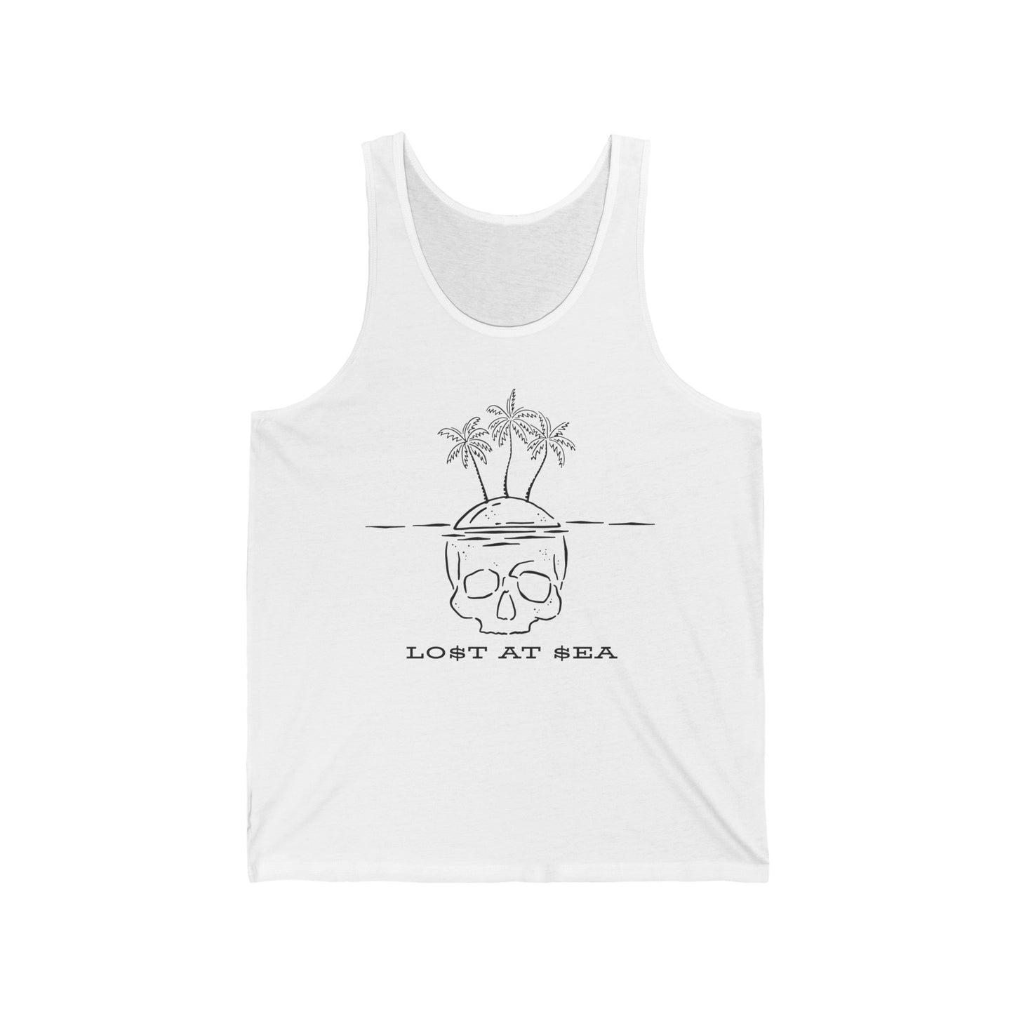 LO$T AT $EA - Unisex Jersey Tank