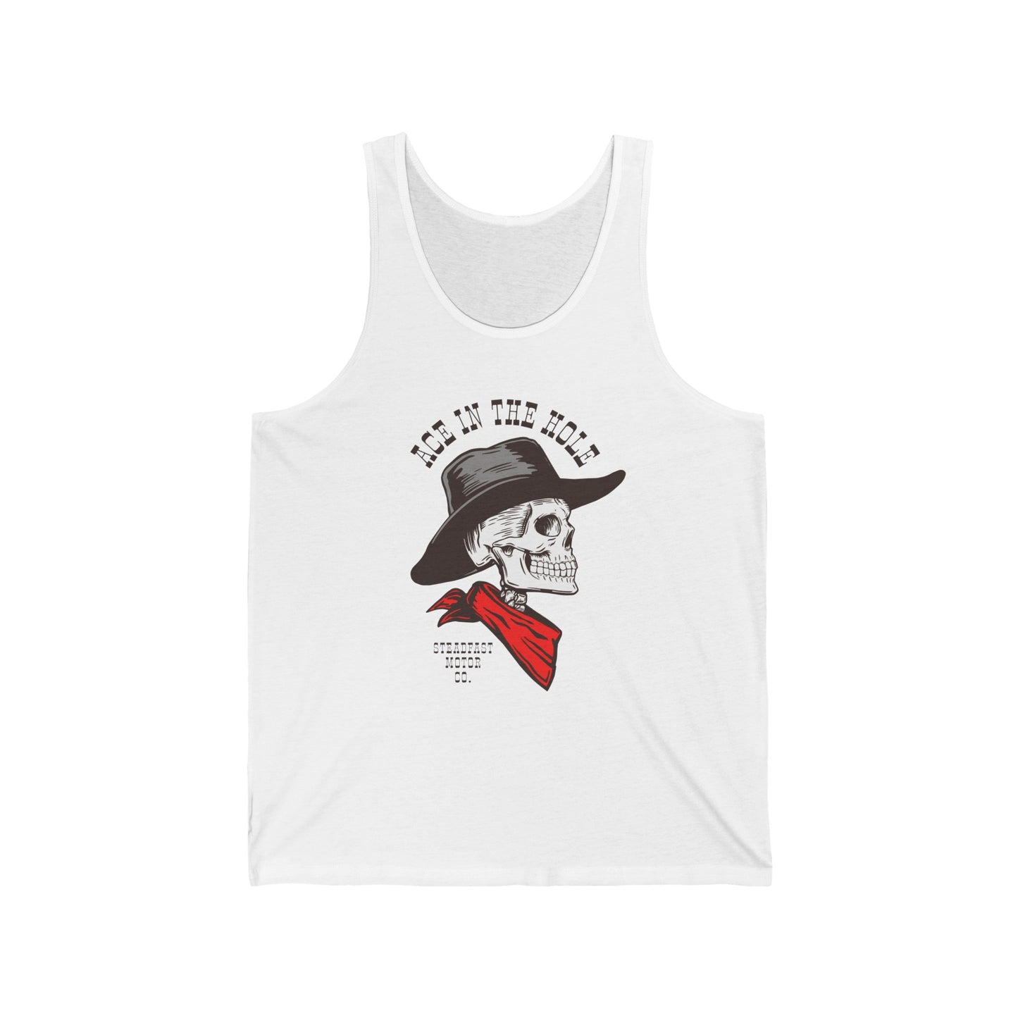 Skull Cap - Unisex Jersey Tank