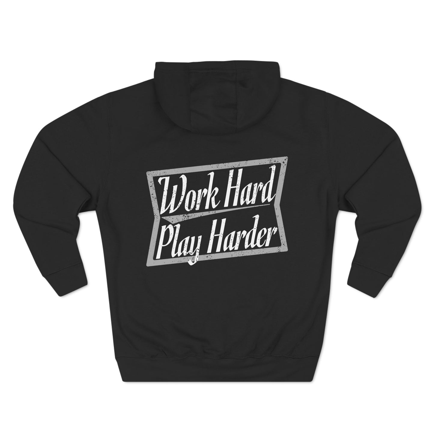 Work Hard Play Harder - Fleece Hoodie