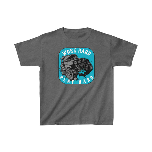 PLAY HARD Kids Heavy Cotton™ Tee