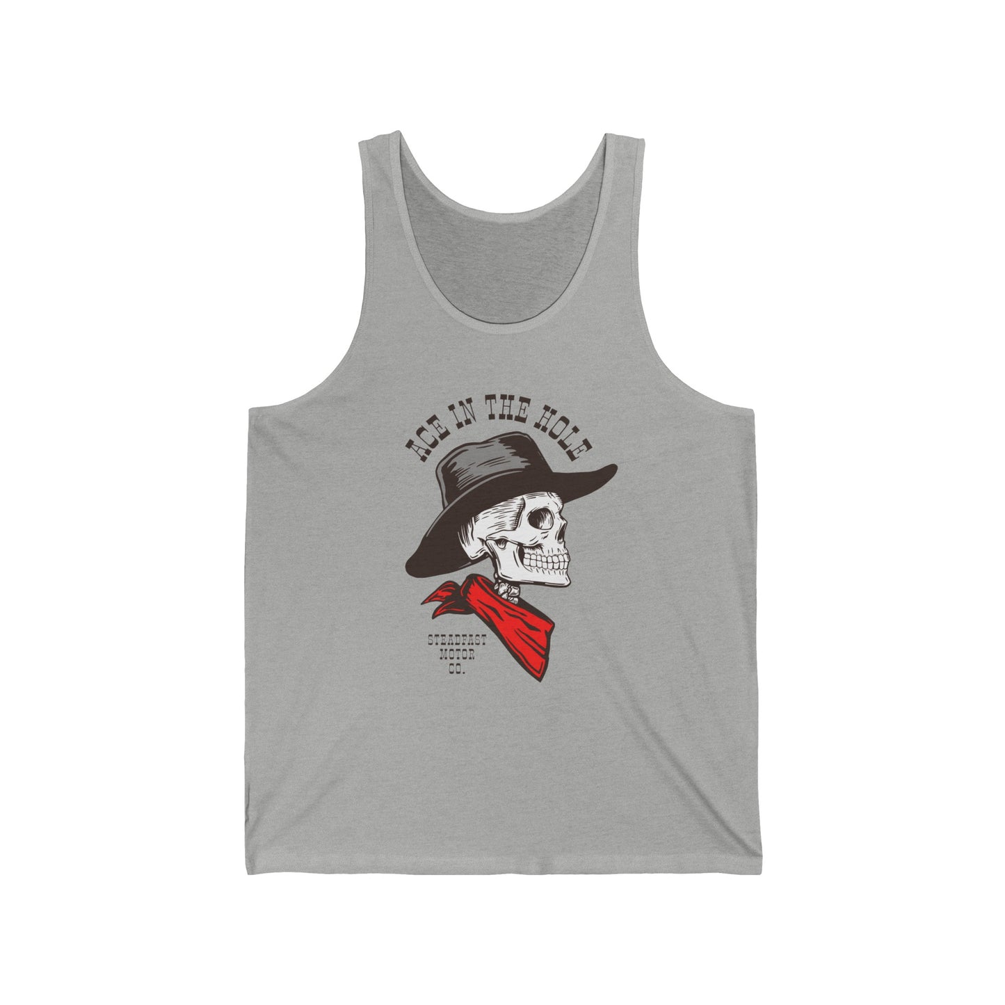 Skull Cap - Unisex Jersey Tank