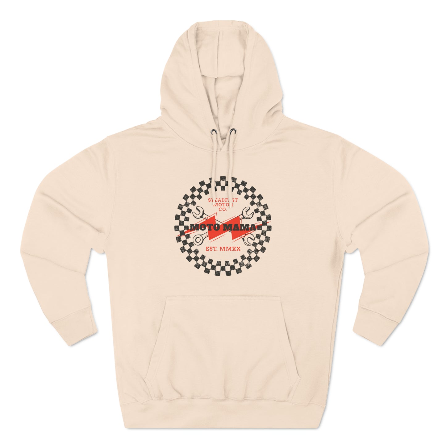 MOTO MAMA WRENCH - Fleece Hoodie