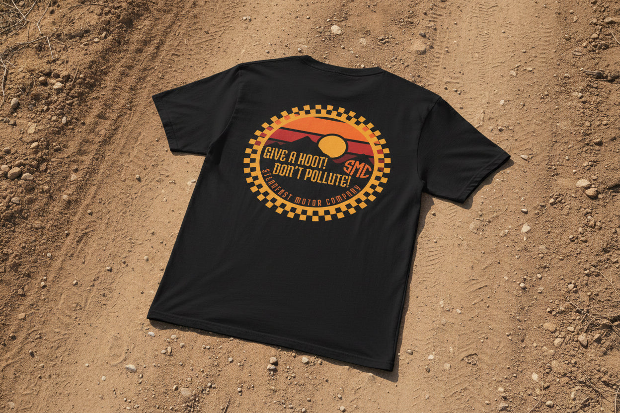 T-Shirt — "Give a Hoot! Don’t Pollute" Vintage Smokey Bear Style Tee