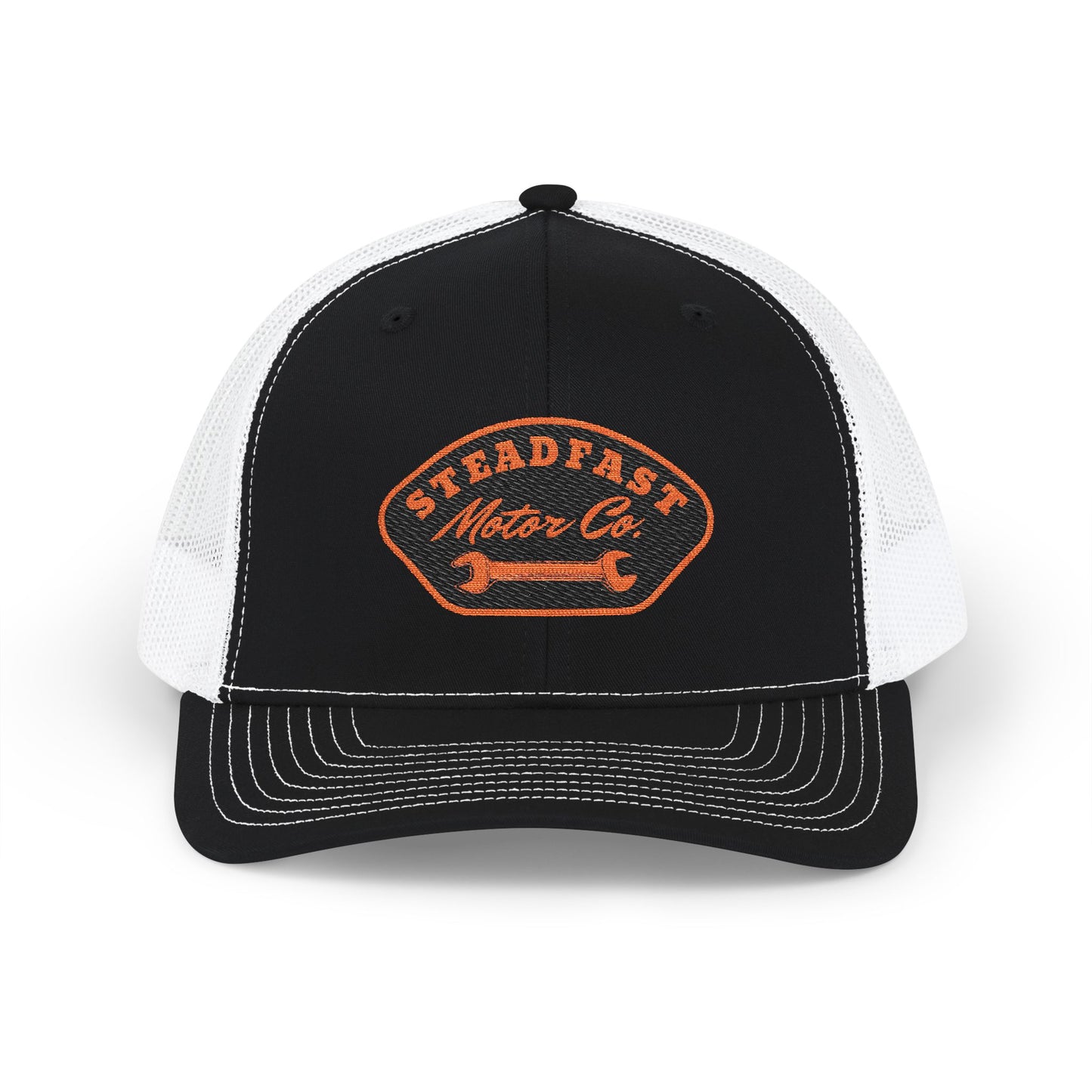 Steadfast Motor Co. Embroidered Trucker Cap