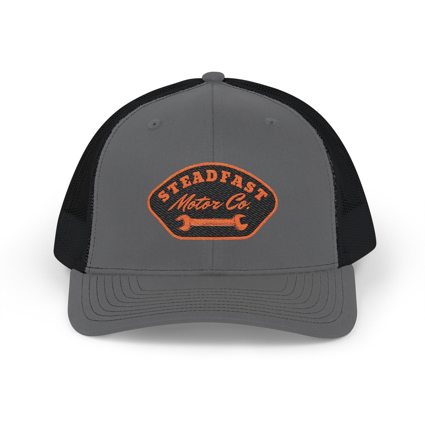 Steadfast Motor Co. Embroidered Trucker Cap