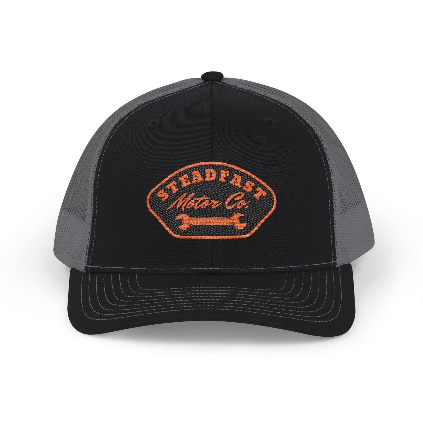 Steadfast Motor Co. Embroidered Trucker Cap
