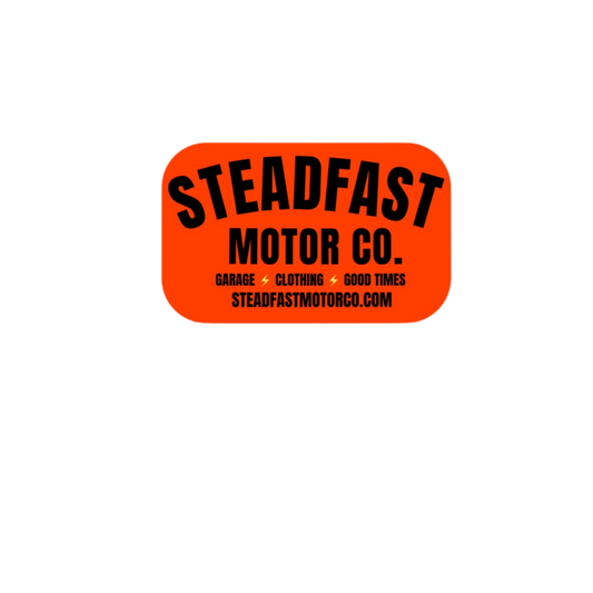 ORANGE STEADFAST STICKER