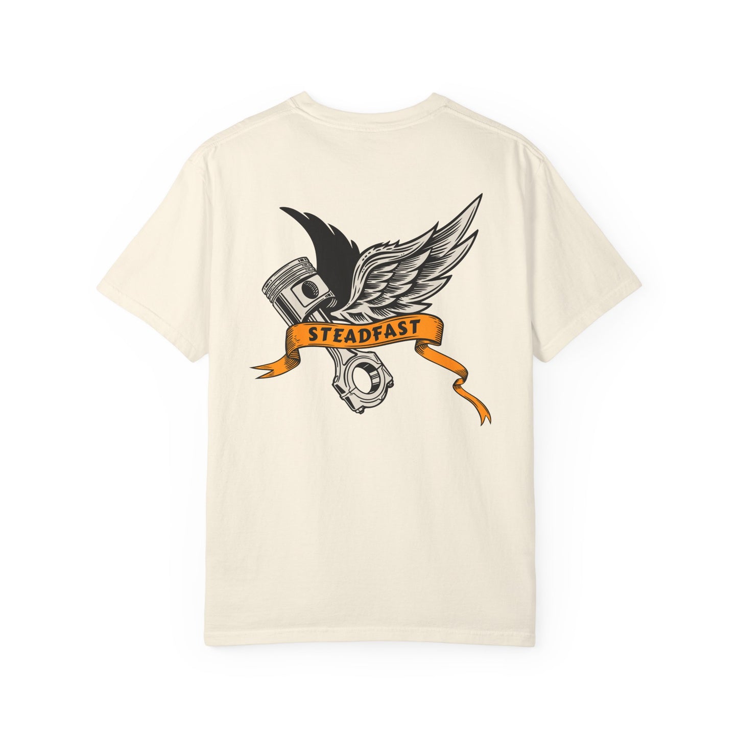 Steadfast Winged Piston Graphic T-Shirt
