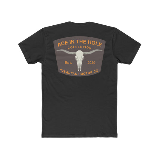 Ace in the Hole ‘Bull Skull’  - Cotton Crew Tee