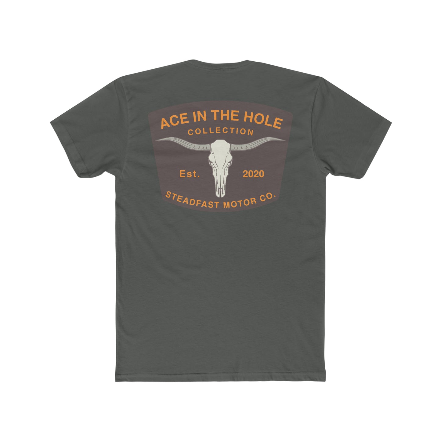 Ace in the Hole ‘Bull Skull’  - Cotton Crew Tee