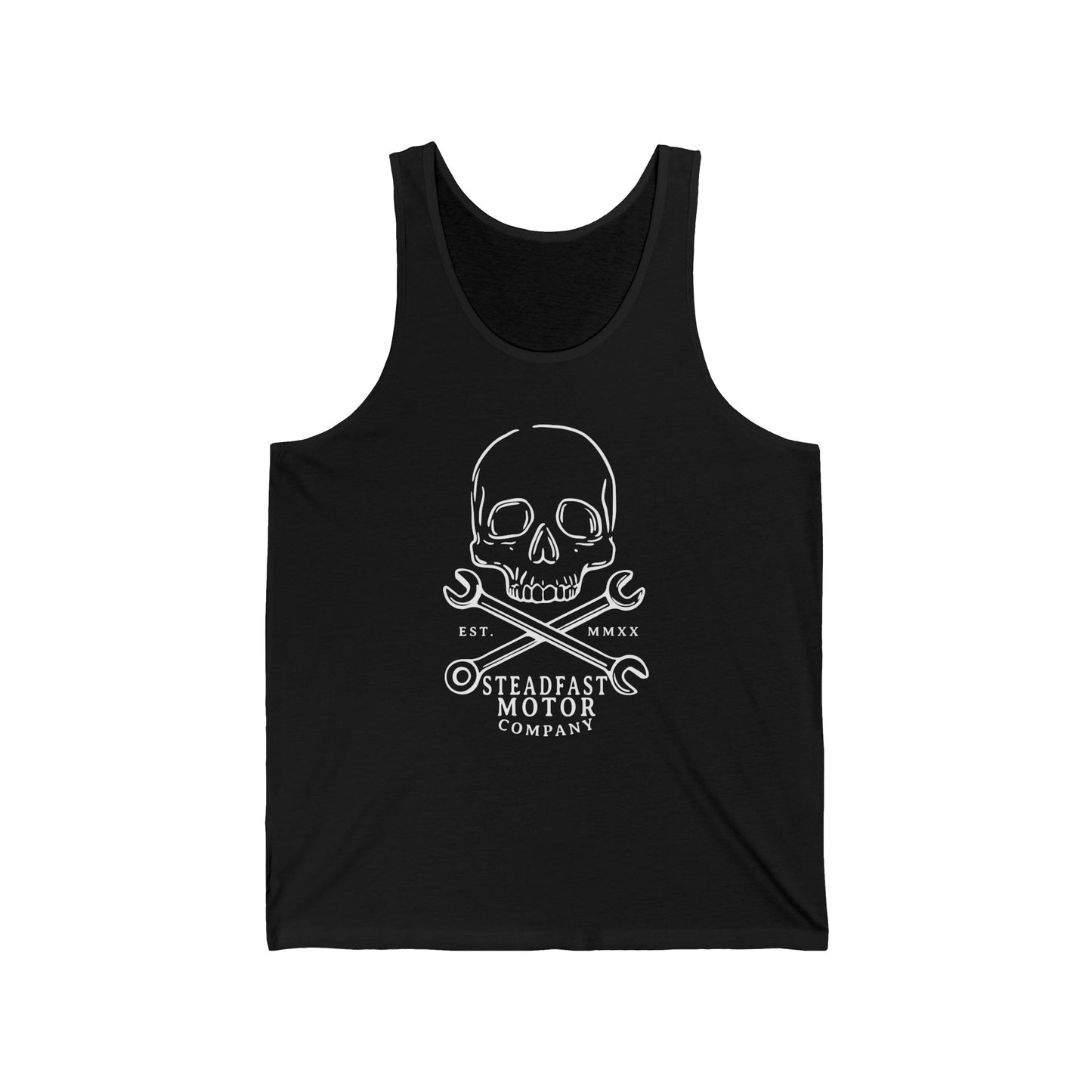 Skull X Wrench - Unisex Jersey Tank