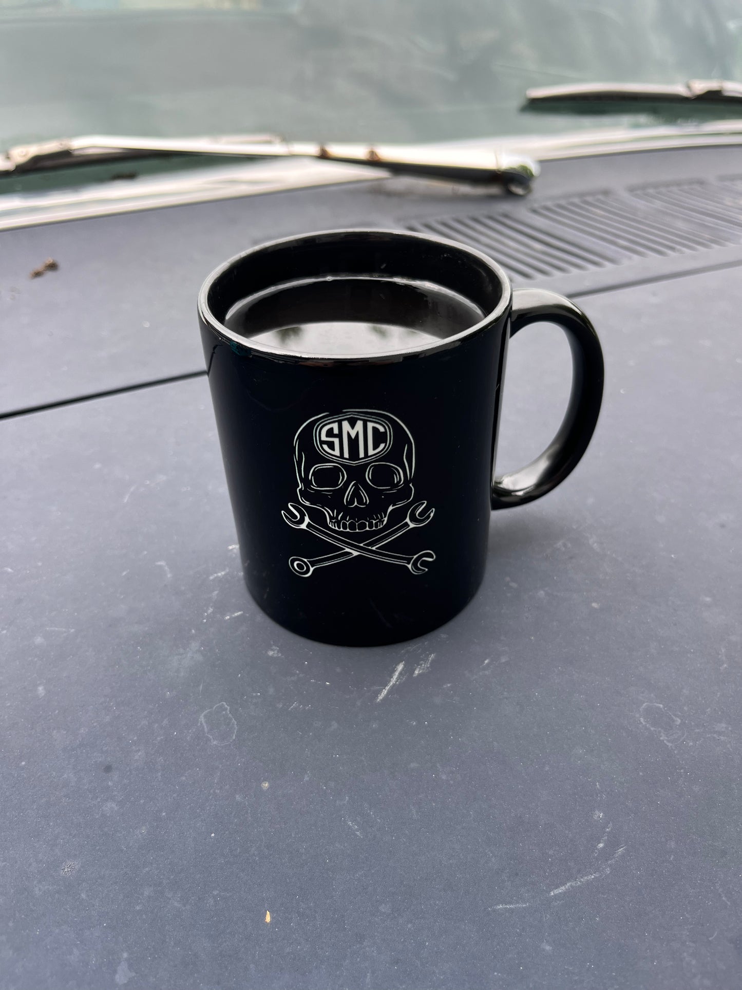 SMC Skull X Wrench 11oz Mean Mug