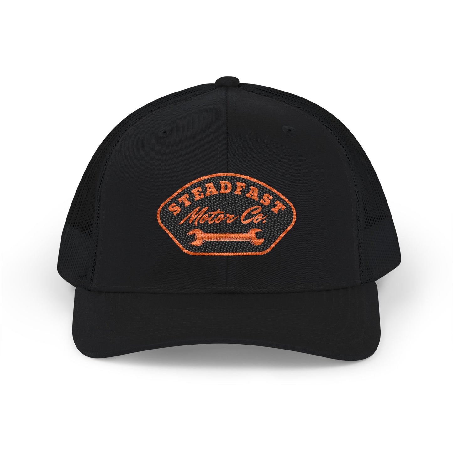 Steadfast Motor Co. Embroidered Trucker Cap
