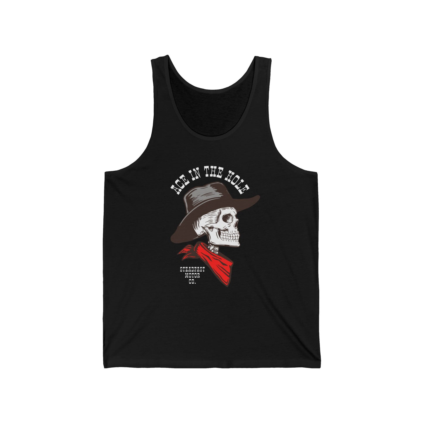 Skull Cap - Unisex Jersey Tank