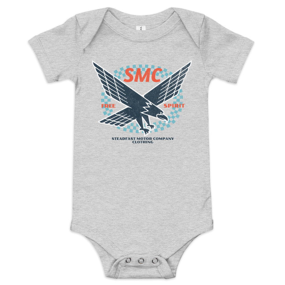 Baby ‘Free Spirit’ short sleeve onesie