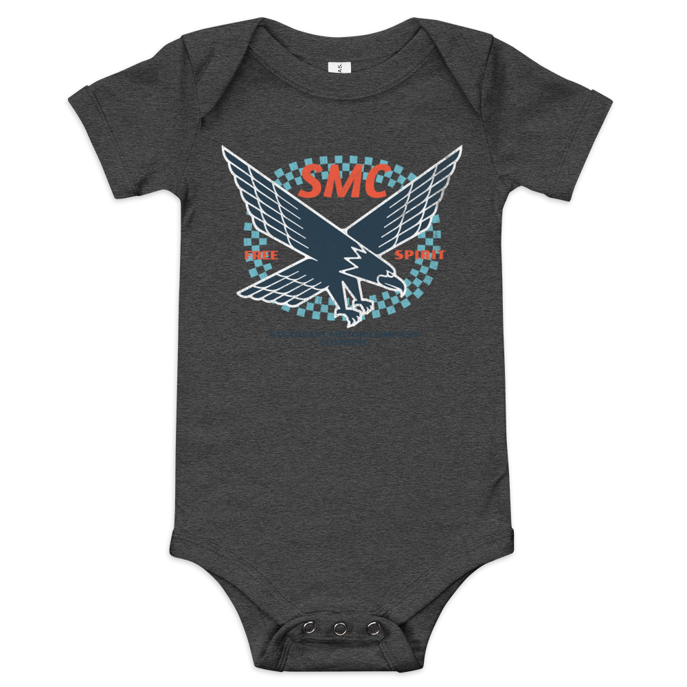 Baby ‘Free Spirit’ short sleeve onesie