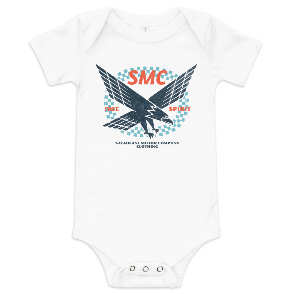 Baby ‘Free Spirit’ short sleeve onesie