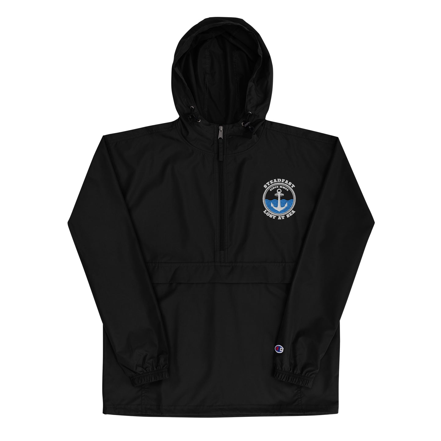 Lost at Sea - Embroidered Champion Packable Jacket