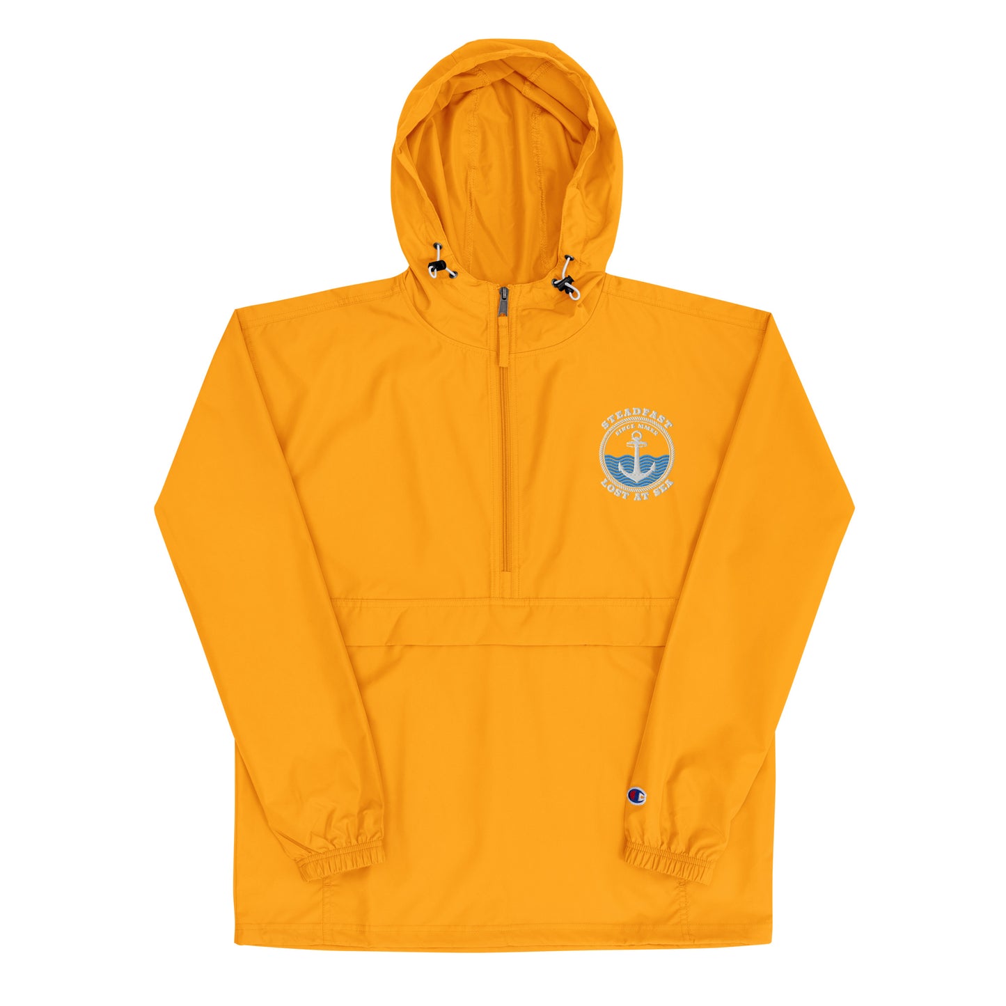 Lost at Sea - Embroidered Champion Packable Jacket