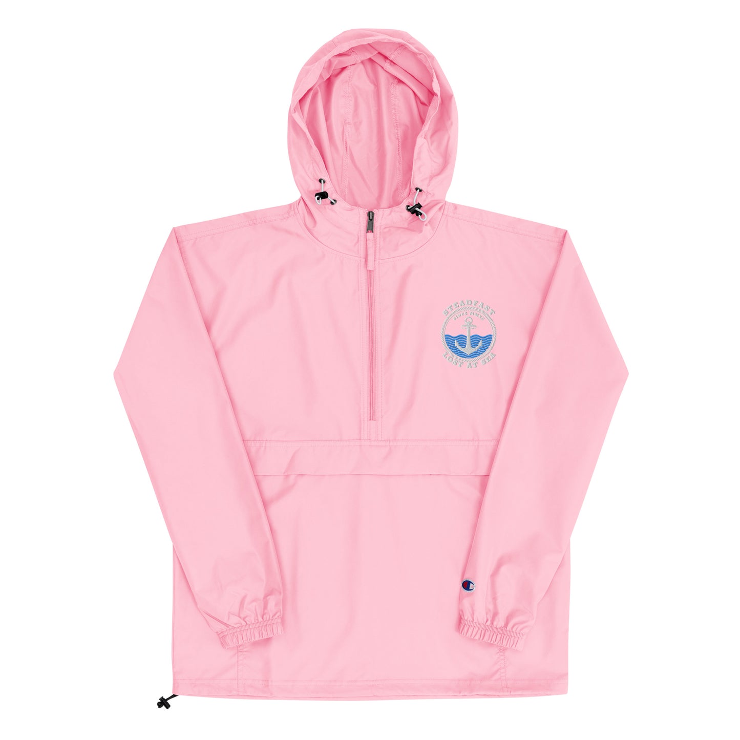 Lost at Sea - Embroidered Champion Packable Jacket